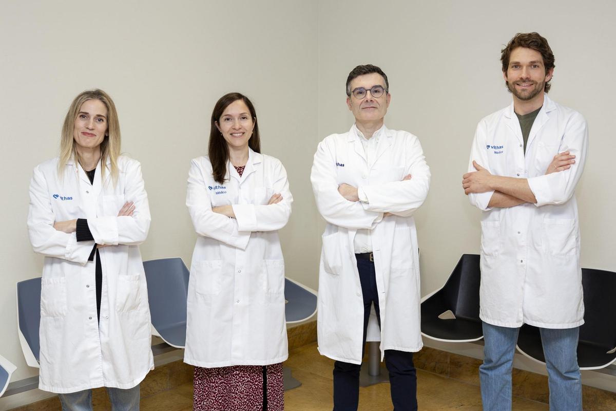 El equipo de médicos y cirujanos de Vithas Vigo