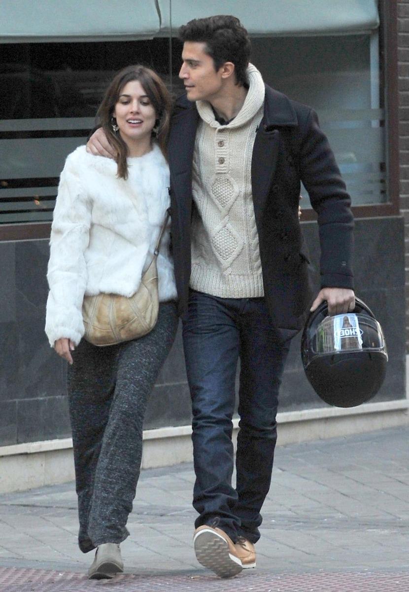 Adriana Ugarte y Álex González cuando eran pareja en 2013