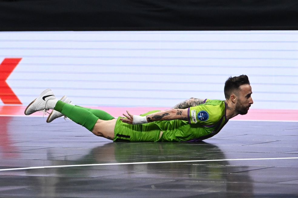 Las imágenes de la victoria del Palma Futsal (0-3) al Sporting que le clasifica a la final de la UEFA Champions Futsal