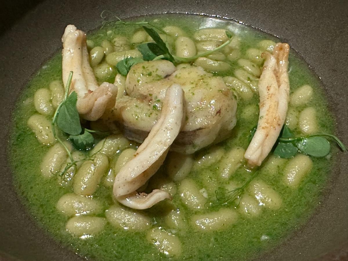 Verdinas con espardenyas y rape