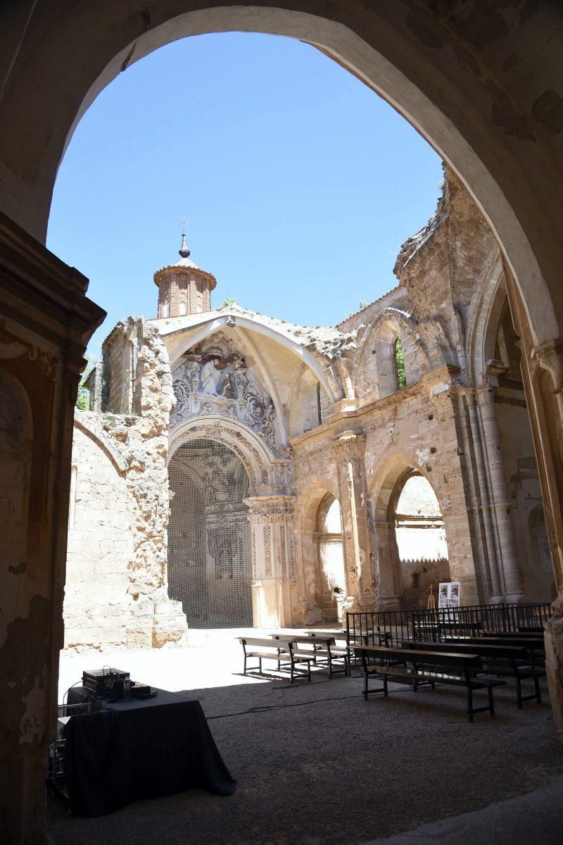 Inauguración de la iglesia del Monasterio de Piedra