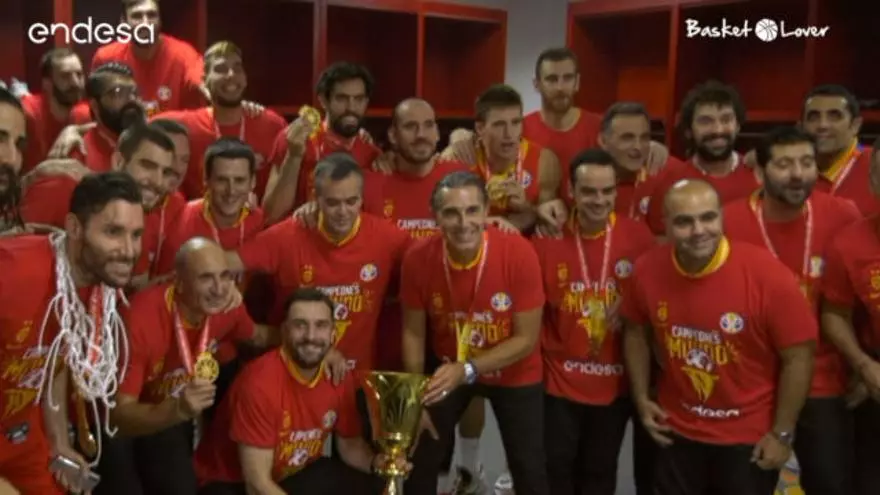 Sergio Scariolo y el Staff técnico de la Selección reviven los mejores momentos del Mundial