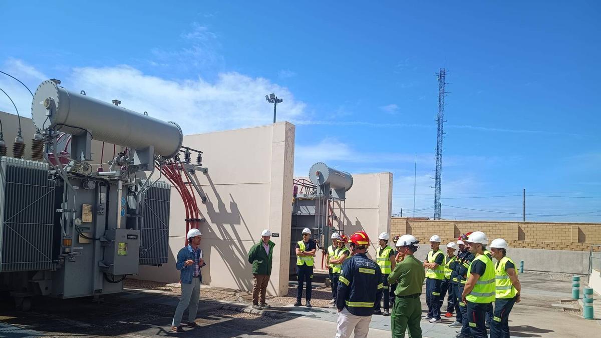 Bomberos del Consorcio Provincial participan en una jornada formativa sobre redes eléctricas inteligentes