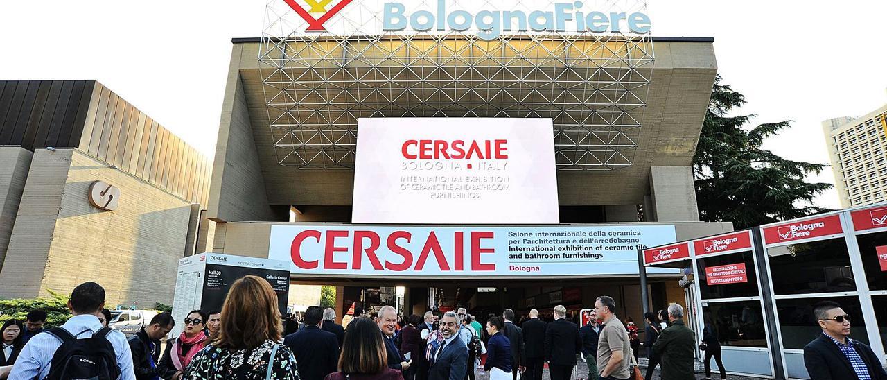 Imagen de la feria Cersaie que cada año se celebra en Bolonia. | LEVANTE-EMV