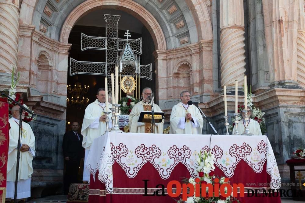 Ofrenda de flores en Caravaca