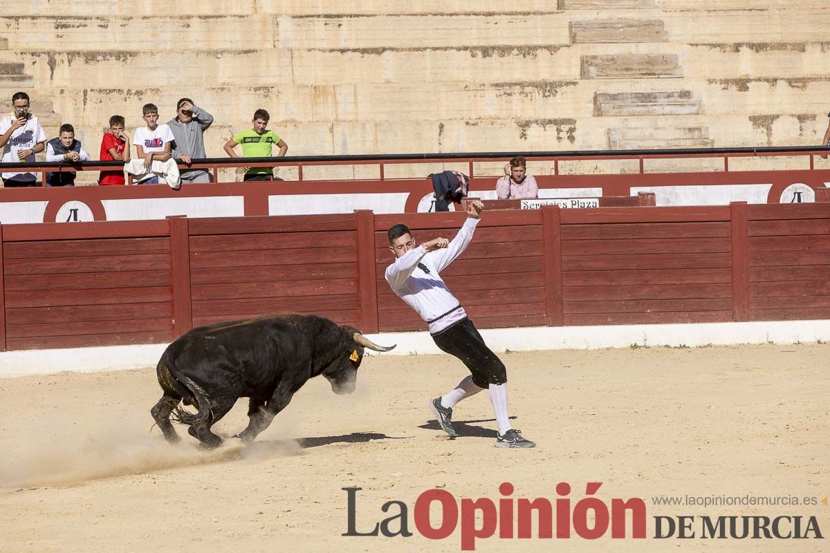 Concurso de recortadores en Caravaca de la Cruz