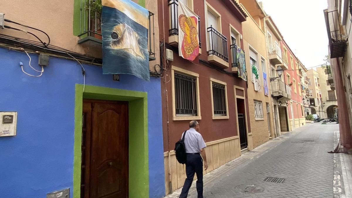 El protagonismo de la Dama de Elche en las Balconadas al Raval es indiscutible