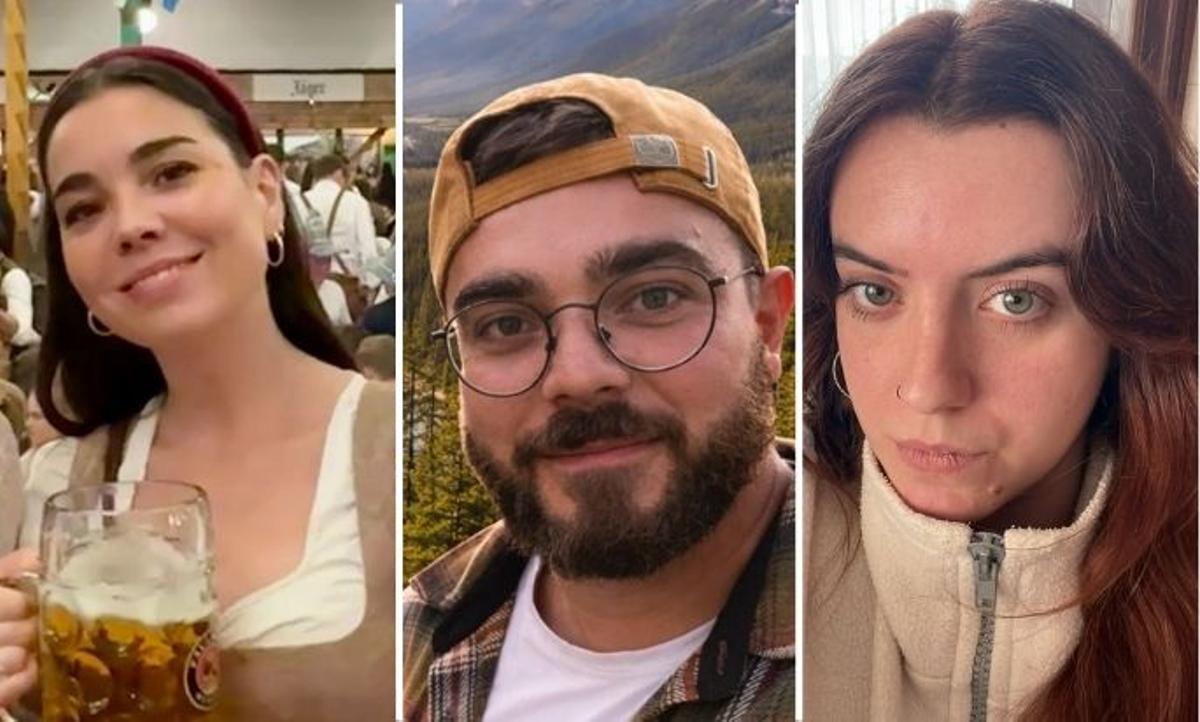 Sheila Martín, Juan Alonso y Mara de Miguel