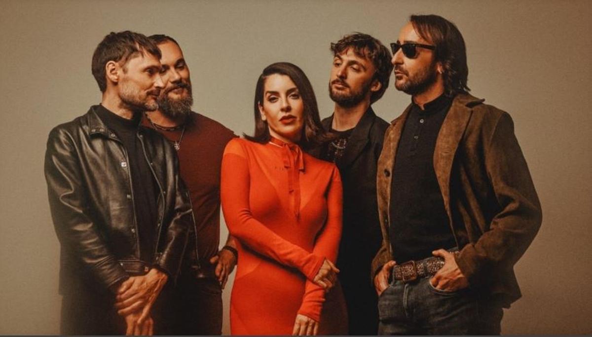 Ruth Lorenzo junto a Nando Robles, David Lozano, Sergio Bernal y Ricardo Ruiz