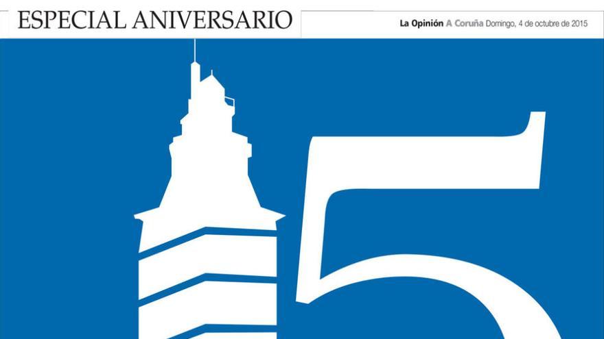 Portada del especial XV aniversario de LA OPINIÓN.