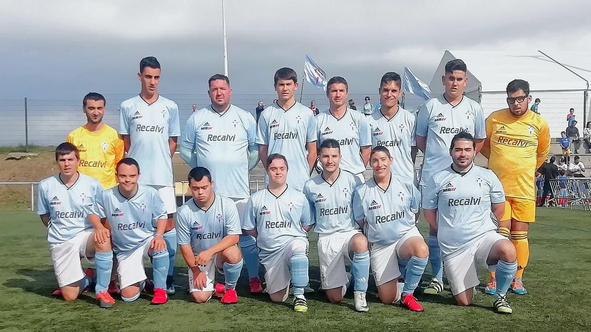 Una formación del Celta Integra.