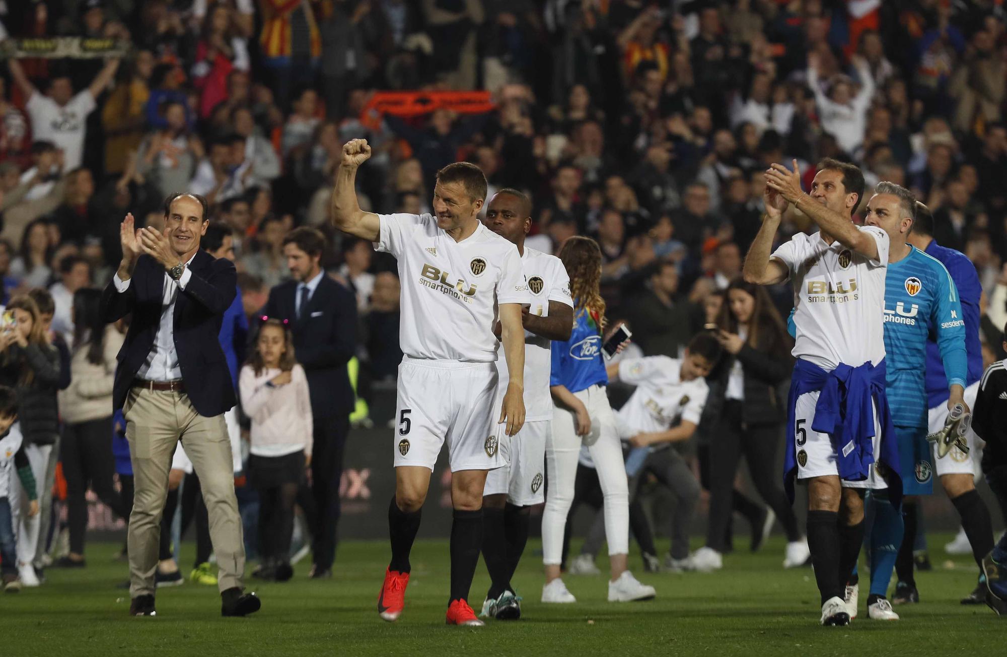 Tres años del partido de Leyendas del Valencia CF