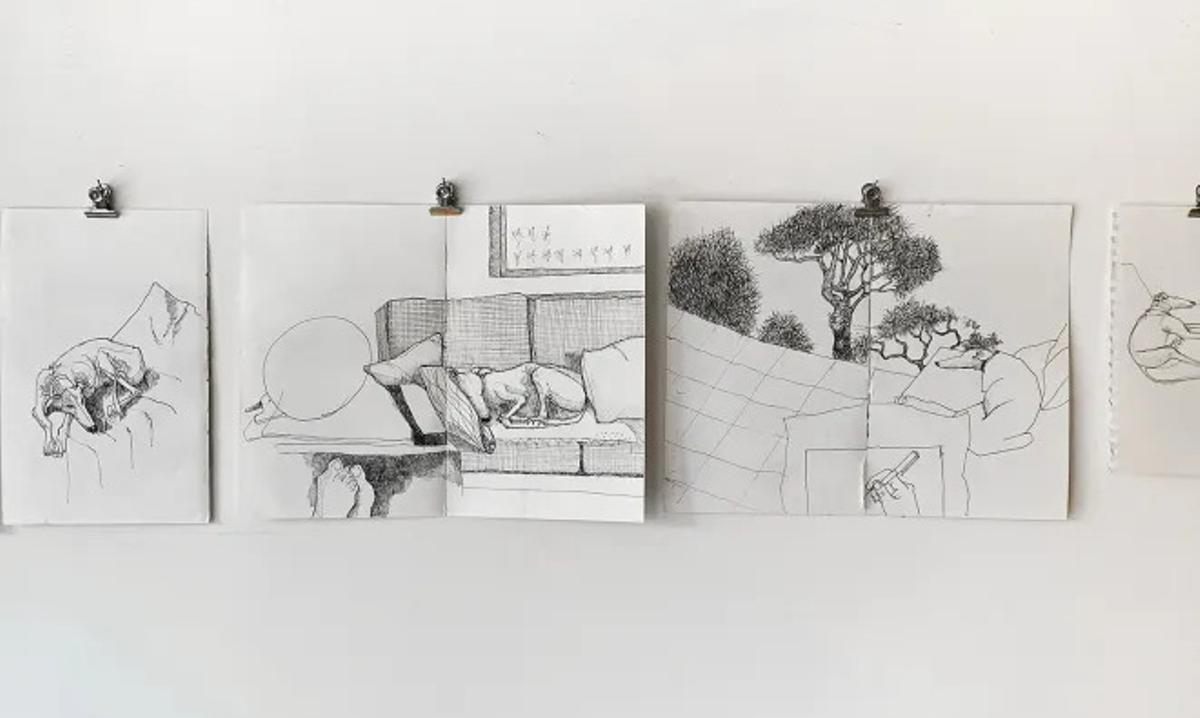 'Tinta sobre papel' (2024), de Atauri.