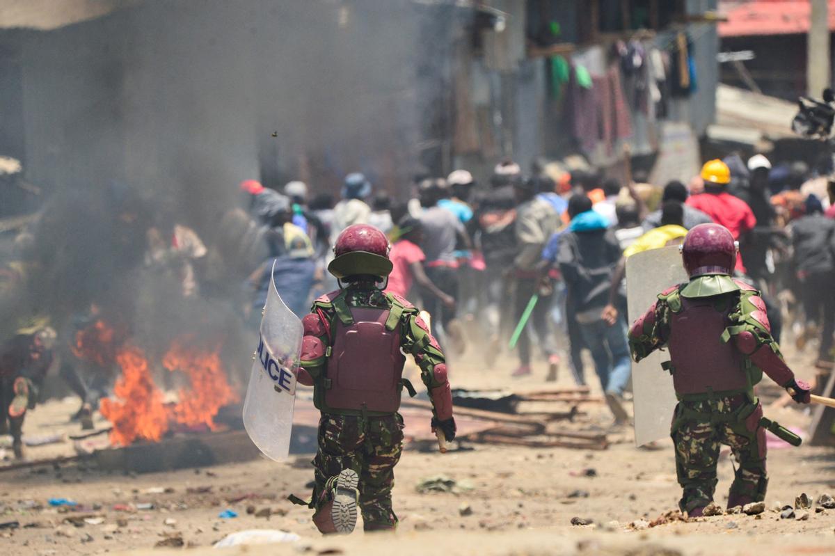 Protestas en Kenia contra el mandato del presidente Ruto