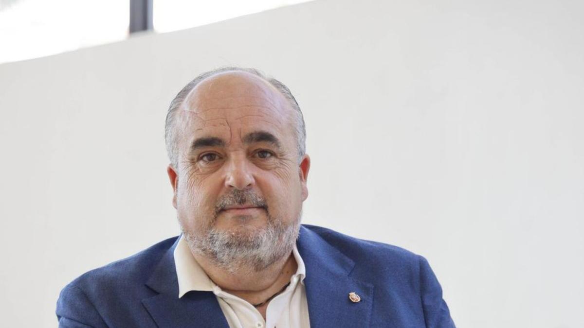 El portavoz de Sí Cartagena, Juan Pedro Torralba.  | IVÁN URQUÍZAR