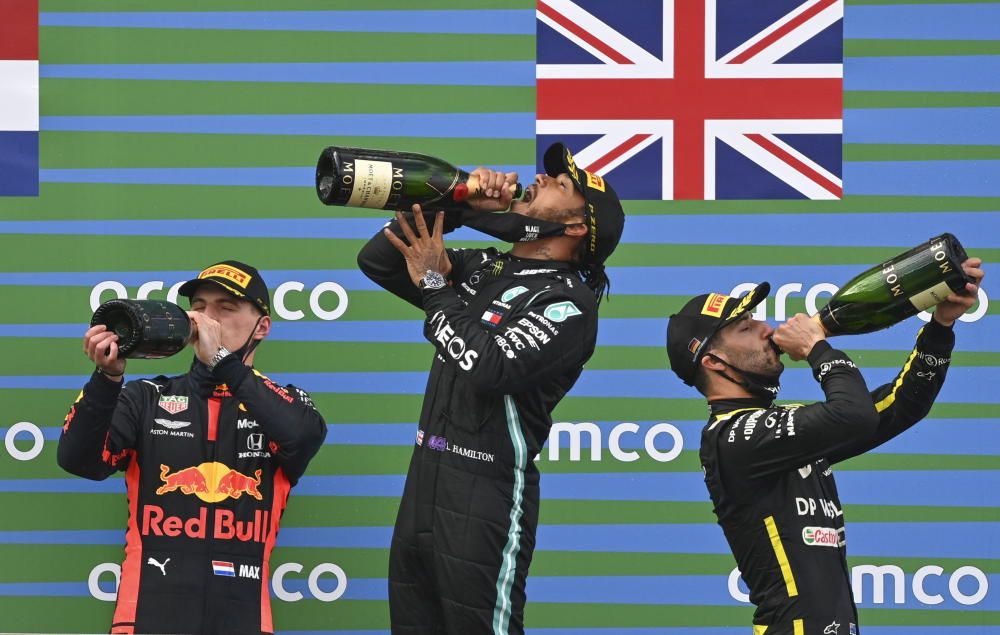 Fórmula 1: Hamilton gana el GP de Eifel