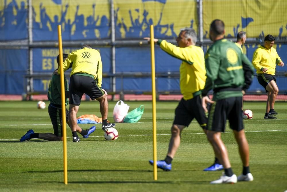 Entrenamiento de la UD Las Palmas (20/02/2019)