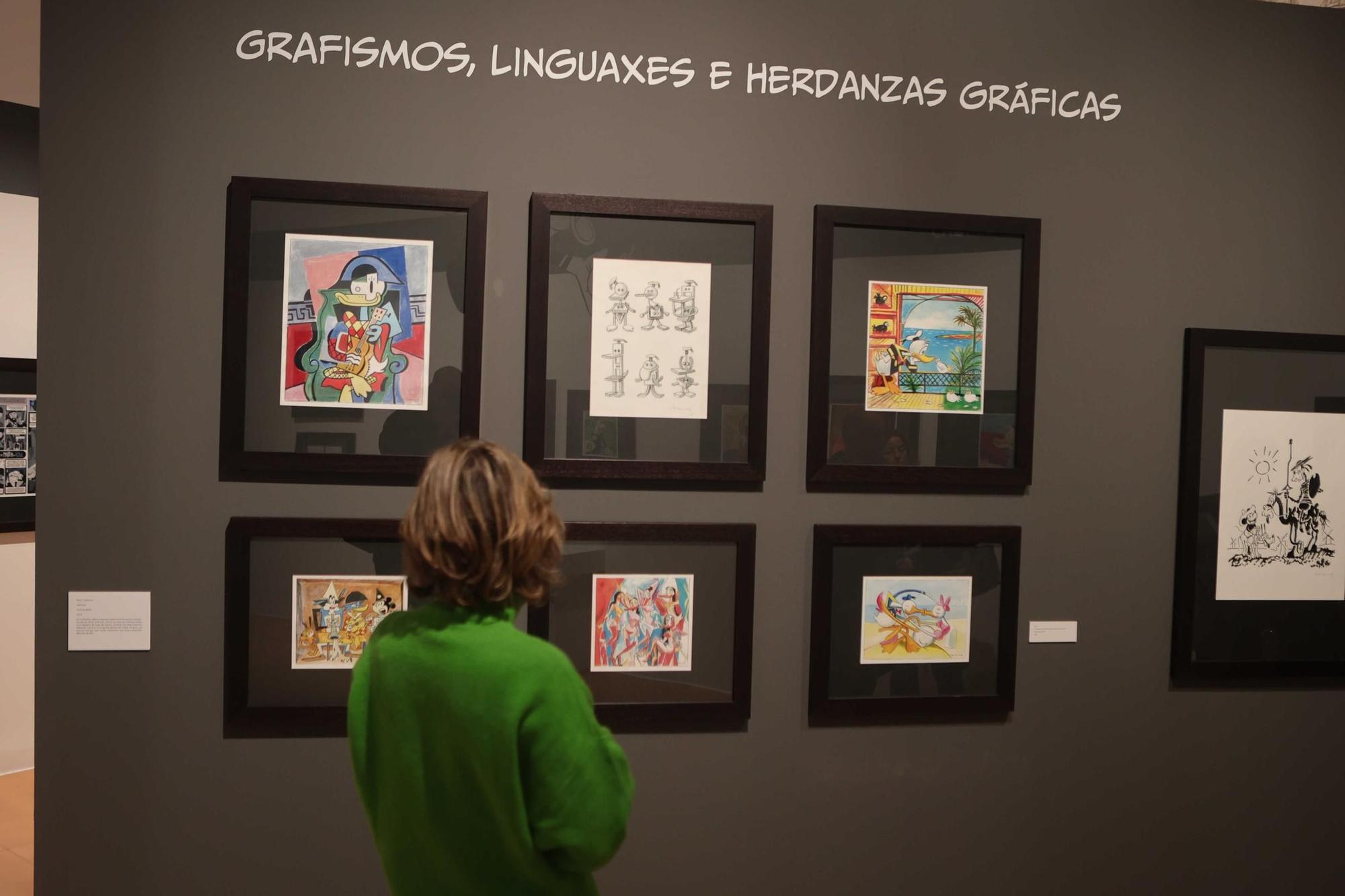 Llega a A Coruña una exposición de viñetas dedicadas a Picasso