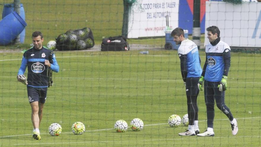 Última sesión del Deportivo antes del duelo ante el Getafe