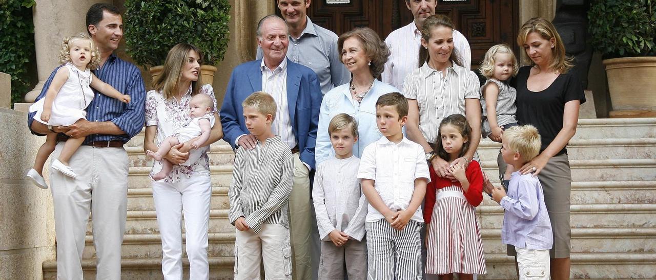 La Familia Real en 2007.