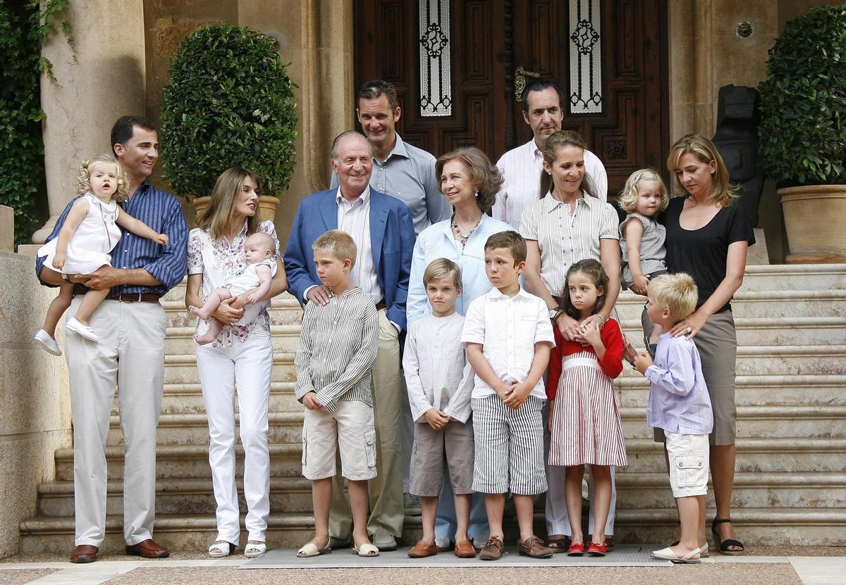 La Familia Real en 2007.