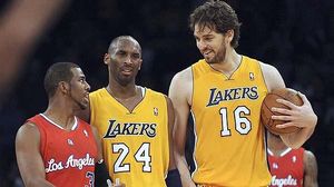 Gasol, amb 23 punts, decisiu en la victòria del seu equip.