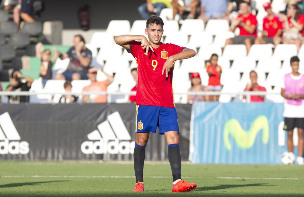 España sub 21 - San Marino en Castalia