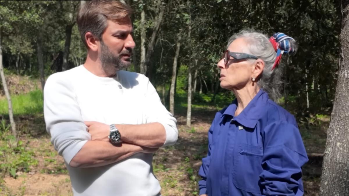 Diego Revuelta y Yaya Bushcraft, jubilada