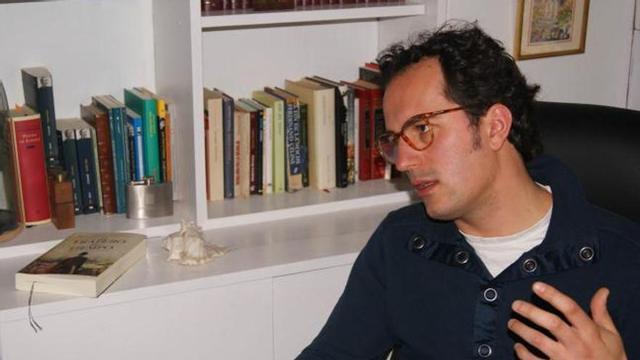 El escritor Rafael García Maldonado.