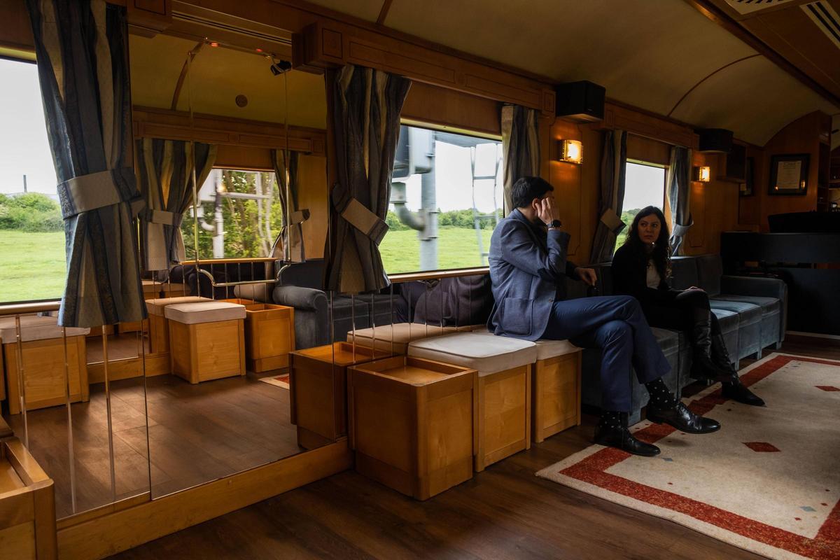 El tren Costa Verde Express, por dentro