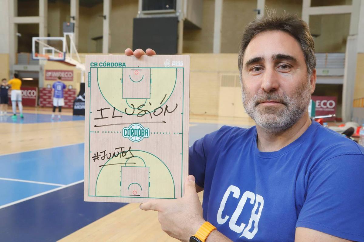 Gonzalo Rodríguez, técnico del Coto Córdoba de Baloncesto.
