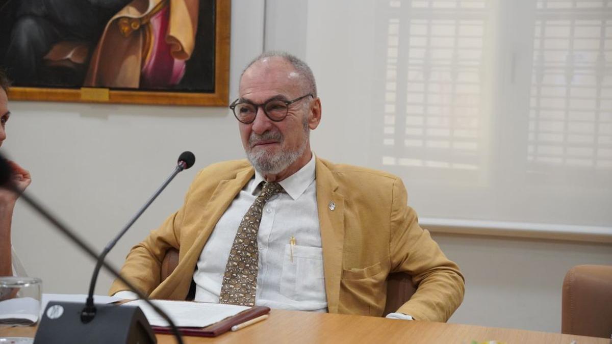 José María Lozano, en una imagen reciente en el Consell Valencià de Cultura.