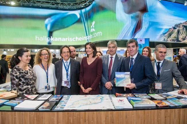 Inauguración Pabellón de Canarias ITB 2017.Berlín, 8 de marzo de 2017