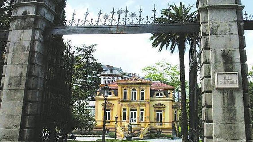 El palacete «Villa Magdalena».