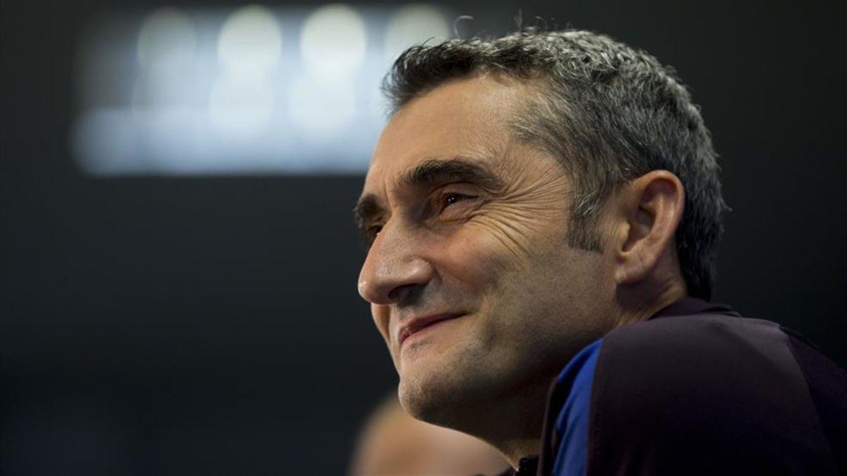 Ernesto Valverde afronta con optimiso la visita del Celta al Camp Nou