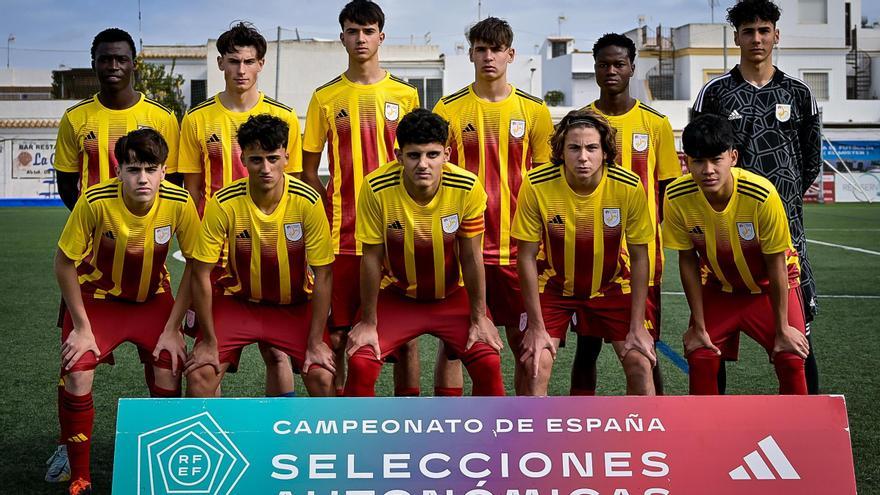 Grant i Font, amb la selecció catalana sub-16