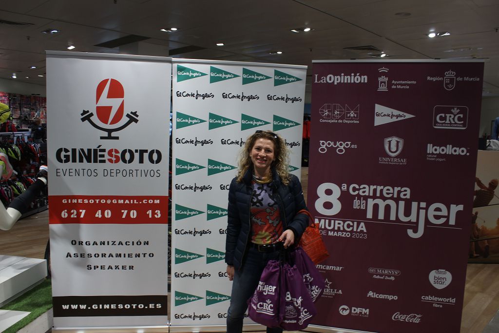 Entrega de dorsales de la Carrera de la Mujer 2023 (viernes por la mañana)