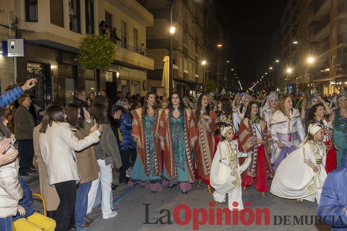 Más de mil festeros desfilan en Caravaca en el encuentro nacional de Moros y Cristianos