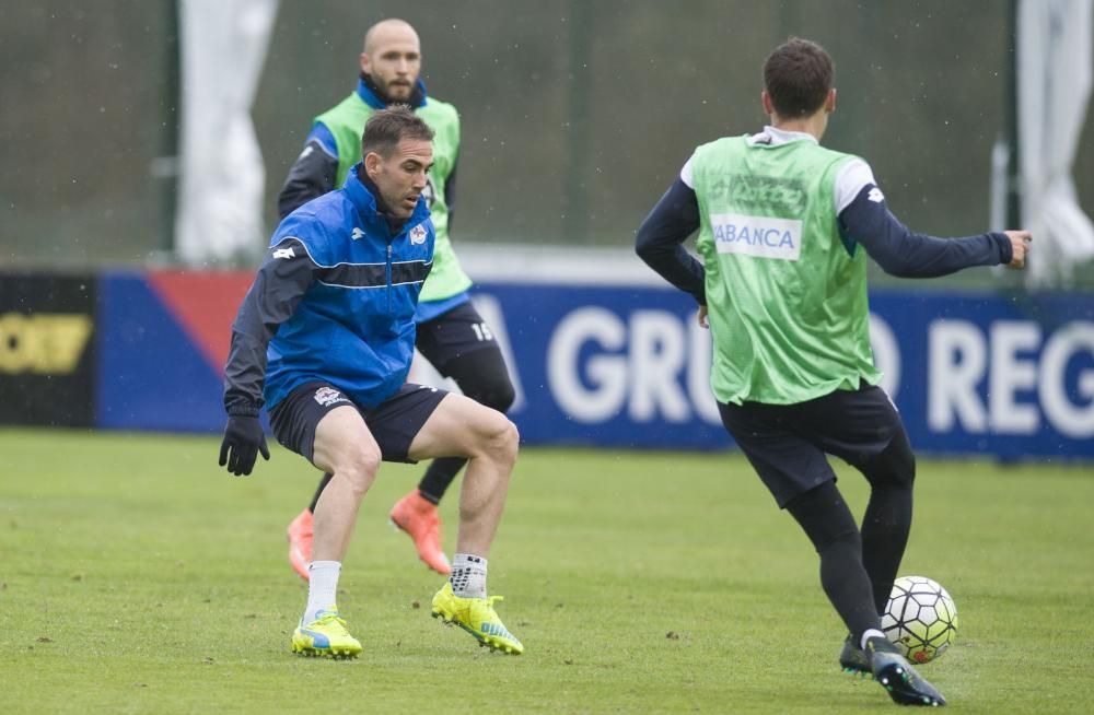 Arribas protagoniza la buena noticia del entrenamiento