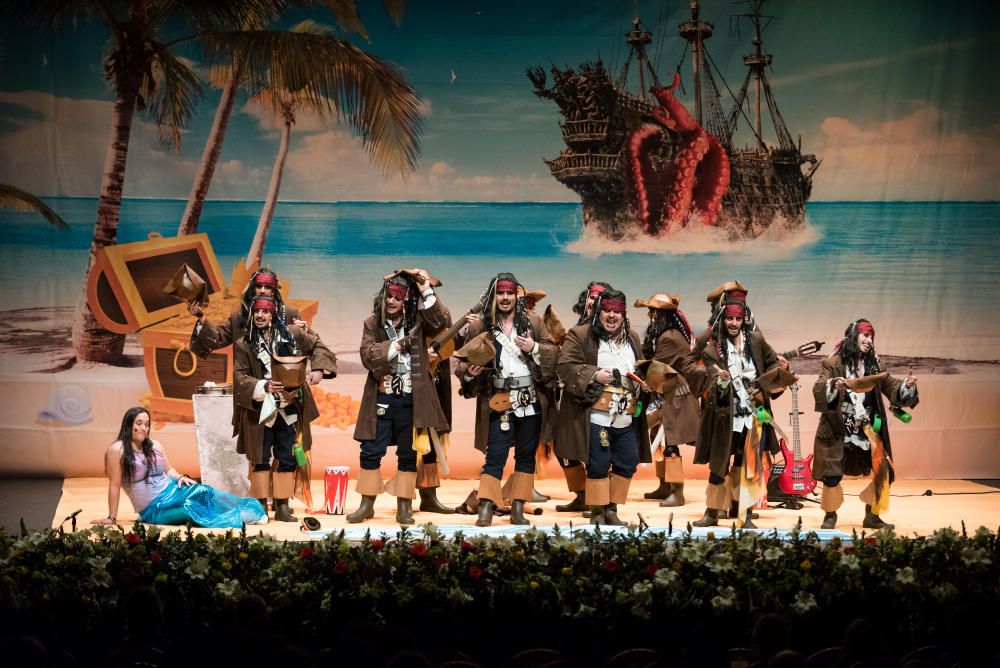 Murga Los capitanes Jack Sparrow y la maldición de la ortiga negra