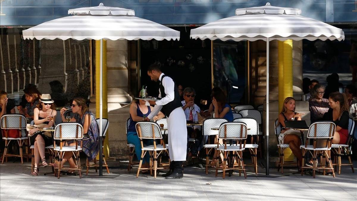 El bistró Jardin du Palais Royal de París.