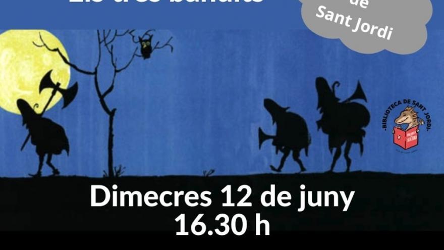 Contacontes: Els tres bandits, a càrrec del personal bibliotecari
