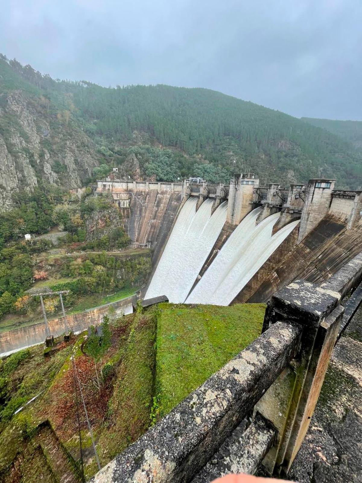 Central hidráulica de Santo Estevo, en Nogueira de Ramuín (Ourense)