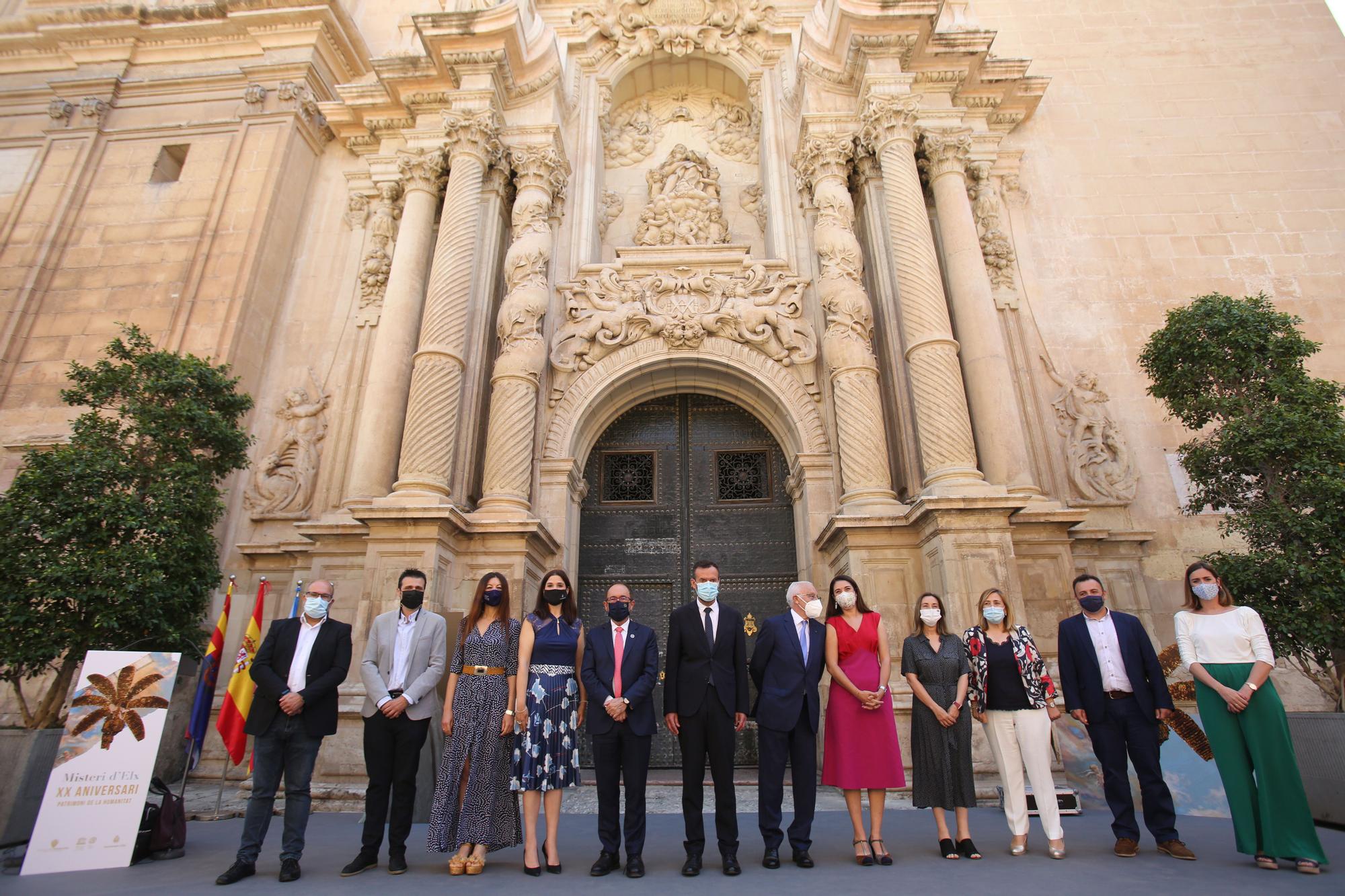 XX Aniversario de la Declaración del Misteri d'Elx como Patrimonio Oral e Inmaterial de la Humanidad por la Unesco