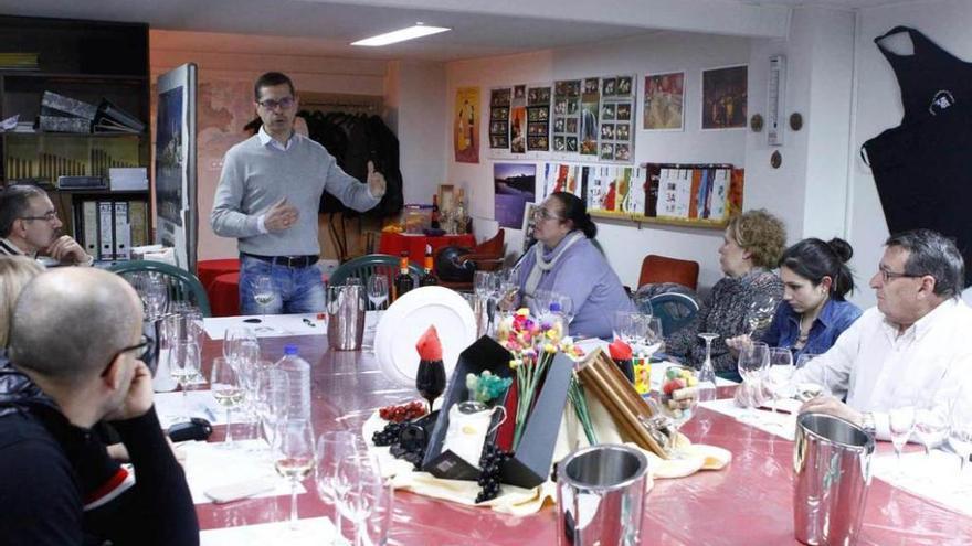 Cata de vinos de la DO Rueda celebrada el pasado 3 de marzo.