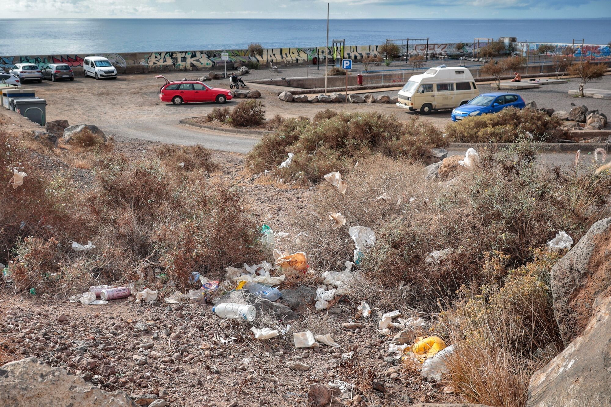 Visita con los arquitectos de La Mareta de Añaza a la nueva zona de Santa Cruz de Tenerife.