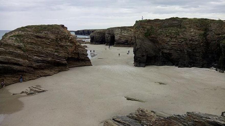 Imagen de la playa de las Catedrales