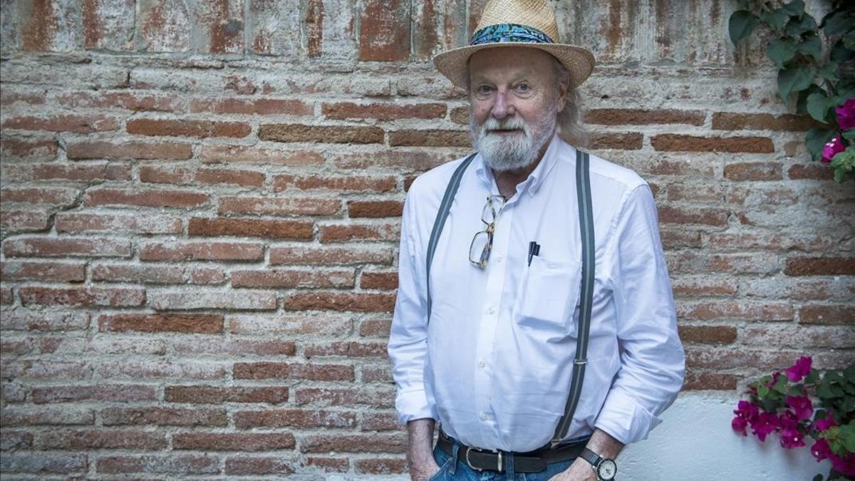 Gilbert Shelton, creador de Los Fabulosos Freak Brothers, este martes en la librería Casa Usher de Barcelona.