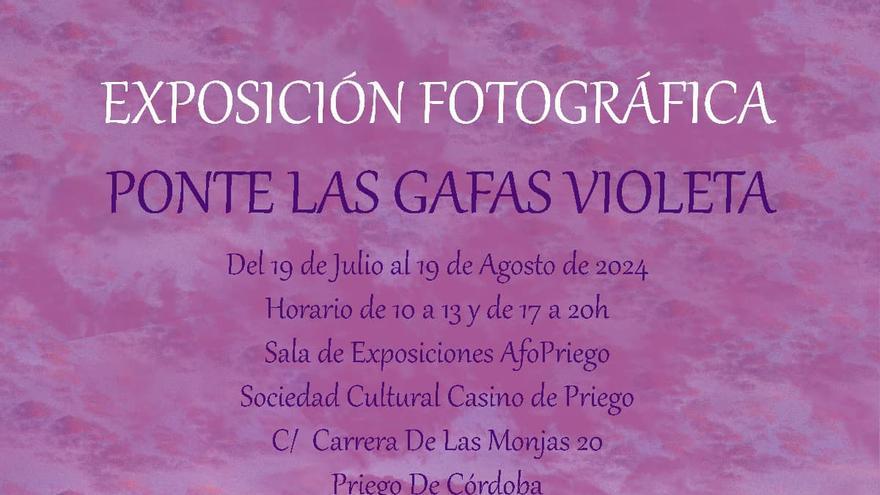 Ponte las gafas Violetas