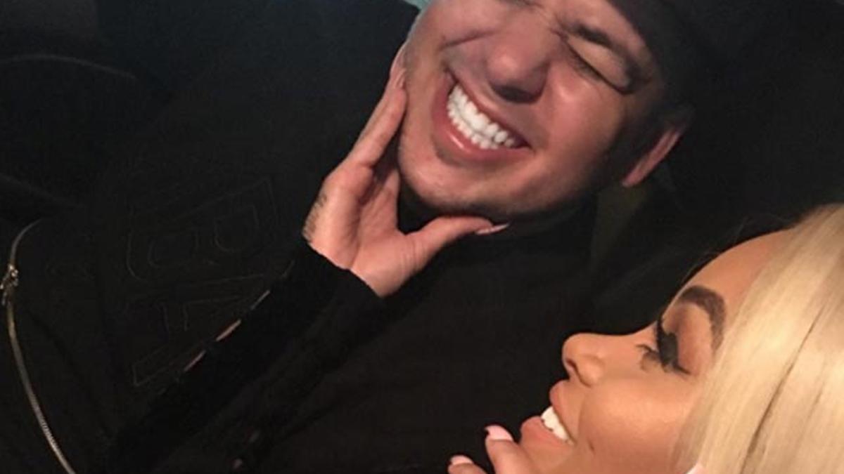 Blac Chyna y Rob Kardashian, comprometidos